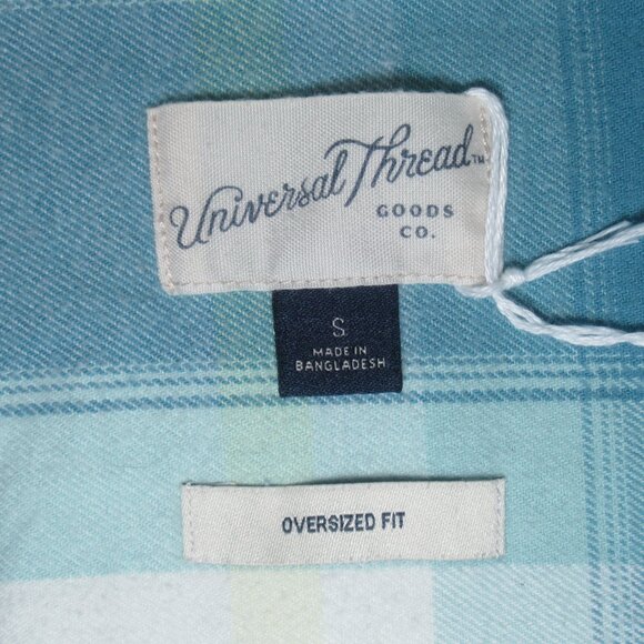Soft Plaid Button-Up Flannel by Universal Thread | Size Small - Picture 7 of 9